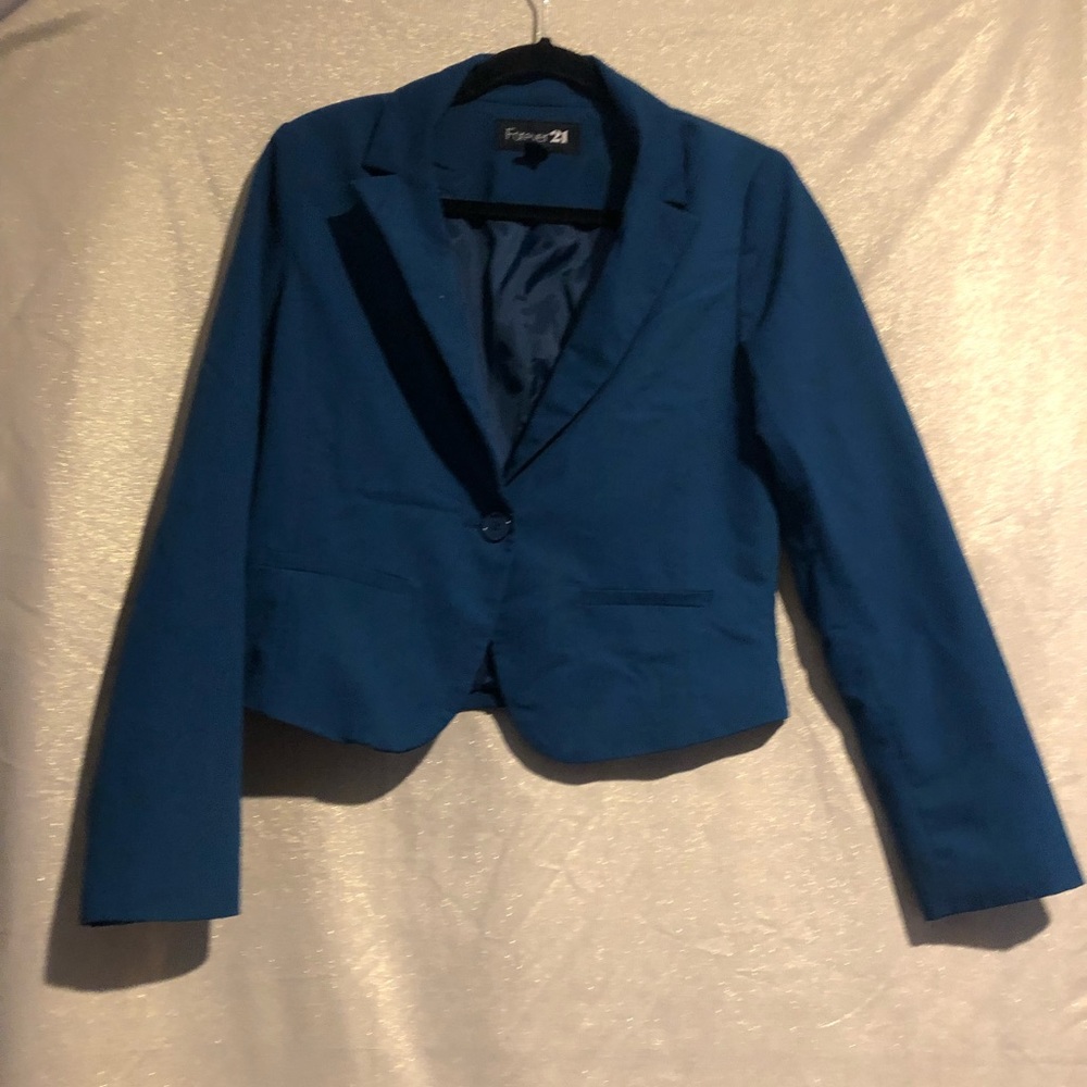 Teal blazer